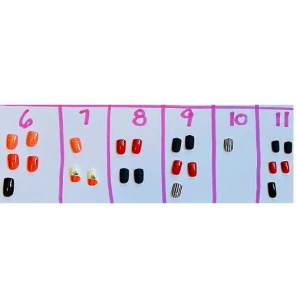 mix of Halloween nails - 126 nails total (pics of all nails in listing) - Picture 7 of 7